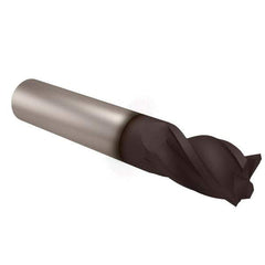 M.A. Ford - 3/8", 3/8" LOC, 3/8" Shank Diam, 2" OAL, 4 Flute, Solid Carbide Square End Mill - Single End, ALtima Finish, 35/38° Helix, Centercutting, Right Hand Cut, Right Hand Flute, Series 177 - USA Tool & Supply
