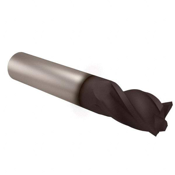 M.A. Ford - 14mm, 26mm LOC, 14mm Shank Diam, 83mm OAL, 4 Flute, Solid Carbide Square End Mill - Single End, ALtima Finish, 35/38° Helix, Centercutting, Right Hand Cut, Right Hand Flute, Series 177 - USA Tool & Supply
