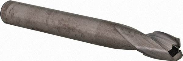 M.A. Ford - 8mm, 2 Flute, Single End, Solid Carbide, 2mm Corner Radius End Mill - 64mm OAL, 30° Helix, Right Hand Flute, 9.5mm LOC, Right Hand Cut - USA Tool & Supply