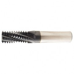 ‎1-11.5 5 Flute NPT Coolant Through Thread Mill-TiAlN - USA Tool & Supply