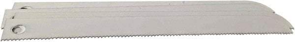 Disston - 5" Long x 1/2" Thick, Bi-Metal Reciprocating Saw Blade - Straight Profile, 18 TPI, Toothed Edge, Universal Shank - USA Tool & Supply