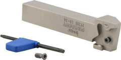 Iscar - External Thread, 0.394" Max Depth of Cut, 0.059" Min Groove Width, 5" OAL, Right Hand Indexable Grooving Cutoff Toolholder - 3/4" Shank Height x 3/4" Shank Width, PENTA 34.. Insert Style, PCH Toolholder Style, Series PentaCut - USA Tool & Supply