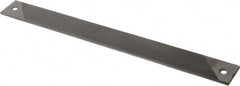 PFERD - 14" Long, Smooth Cut, Flat American-Pattern File - Single Cut, 0.38" Overall Thickness, Flexible - USA Tool & Supply