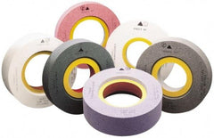 Camel Grinding Wheels - 20" Diam x 10" Hole x 2" Wide Centerless & Cylindrical Grinding Wheel - 36 Grit, Aluminum Oxide, Type 1, Very Coarse Grade, Vitrified Bond, No Recess - USA Tool & Supply