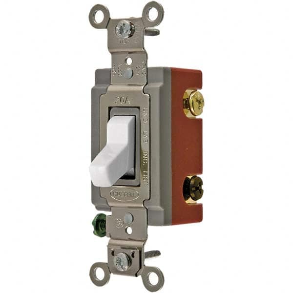 Hubbell Wiring Device-Kellems - Toggle Switches Switch Type: Extra Heavy Duty Switch Sequence: Off-On - USA Tool & Supply