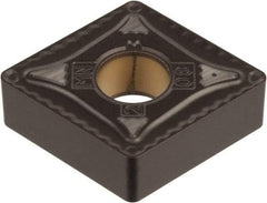 Kennametal - CNMG432 MN Grade KCP40 Carbide Turning Insert - TiN/TiCN/Al2O3 Finish, 80° Diamond, 1/2" Inscr Circle, 3/16" Thick, 1/32" Corner Radius - USA Tool & Supply