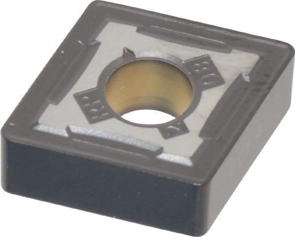 Kennametal - CNMG432 RP Grade KCP40 Carbide Turning Insert - TiN/TiCN/Al2O3 Finish, 80° Diamond, 1/2" Inscr Circle, 3/16" Thick, 1/32" Corner Radius - USA Tool & Supply