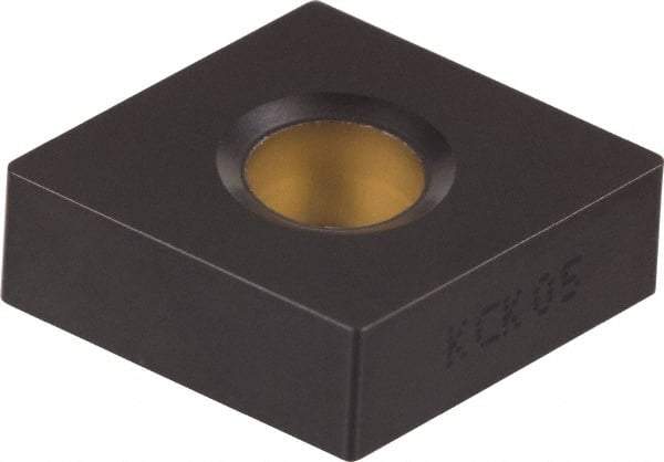 Kennametal - CNMA544 Grade KCK05 Carbide Turning Insert - TiCN/Al2O3 Finish, 80° Diamond, 5/8" Inscr Circle, 1/4" Thick, 1/16" Corner Radius - USA Tool & Supply