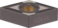 Kennametal - DNMG332 FN Grade KCP10 Carbide Turning Insert - TiCN/Al2O3 Finish, 55° Diamond, 3/8" Inscr Circle, 3/16" Thick, 1/32" Corner Radius - USA Tool & Supply