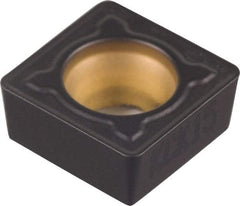 Kennametal - SCMT32.52 MF Grade KCP25 Carbide Turning Insert - TiCN/Al2O3 Finish, 90° Square, 3/8" Inscr Circle, 5/32" Thick, 1/32" Corner Radius - USA Tool & Supply