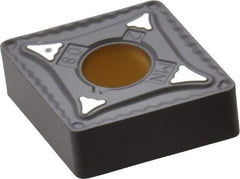 Kennametal - CNMG432 MN Grade KCP10 Carbide Turning Insert - TiCN/Al2O3 Finish, 80° Diamond, 1/2" Inscr Circle, 3/16" Thick, 1/32" Corner Radius - USA Tool & Supply