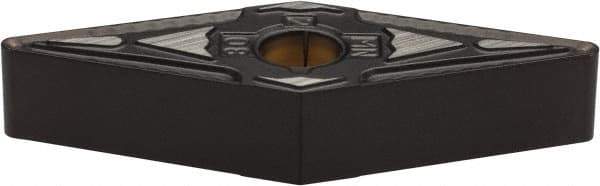 Kennametal - VNMG332 MN Grade KCP25 Carbide Turning Insert - TiCN/Al2O3 Finish, 35° Diamond, 3/8" Inscr Circle, 3/16" Thick, 1/32" Corner Radius - USA Tool & Supply