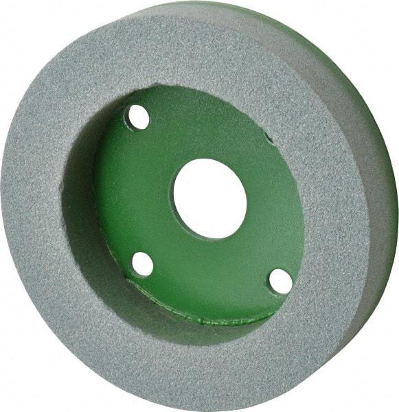 Camel Grinding Wheels - 6" Diam, 1" Hole Size, 1" Overall Thickness, 100 Grit, Type 50 Tool & Cutter Grinding Wheel - Fine Grade, Silicon Carbide, I Hardness, Vitrified Bond, 3,450 RPM - USA Tool & Supply