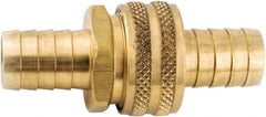 ANDERSON METALS - 3/4 GHT Garden Hose Barb Set - Lead Free Brass, Standard Shank Male/Female Set Connector - USA Tool & Supply