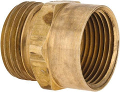 ANDERSON METALS - 3/4 MGHT & 3/4 FPT Garden Hose Male x FIP - Lead Free Brass, Male Hose to Female Pipe Connector - USA Tool & Supply