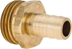 ANDERSON METALS - 3/4 GHT Garden Hose Barb x Male - Lead Free Brass, Male Hose to Barb Connector - USA Tool & Supply