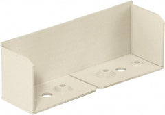 Hubbell Wiring Device-Kellems - 4.59 Inch Long x 1.31 Inch Wide x 1.64 Inch High, Rectangular Raceway Fitting - Ivory, For Use with HBL4750 Series Raceways - USA Tool & Supply