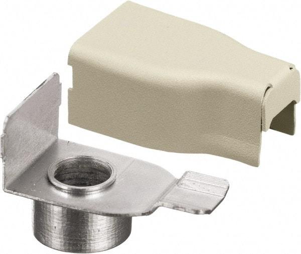 Hubbell Wiring Device-Kellems - 2.13 Inch Long x 1.24 Inch Wide x Raceway Connector Coupling - Ivory, For Use with HBL500 Series Raceways and HBL750 Series Raceways - USA Tool & Supply