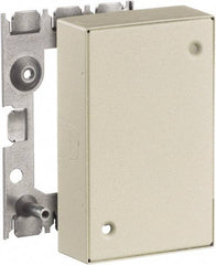 Hubbell Wiring Device-Kellems - 2.82 Inch Long x 1.13 Inch Wide x 4.54 Inch High, Rectangular Raceway Box - Ivory, For Use with HBL500 Series Raceways and HBL750 Series Raceways - USA Tool & Supply