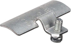 Hubbell Wiring Device-Kellems - 2 Inch Long, Raceway Grounding Clamp - Metallic, For Use with HBL500 Series Raceways and HBL750 Series Raceways - USA Tool & Supply