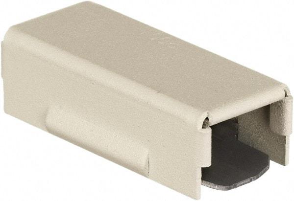 Hubbell Wiring Device-Kellems - 2.15 Inch Long x 0.89 Inch Wide x 0.65 Inch High, Raceway Fitting - Ivory, For Use with HBL500 Series Raceways and HBL750 Series Raceways - USA Tool & Supply