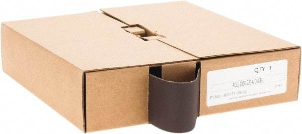 Made in USA - 2" x 50 Yd 220 Grit Aluminum Oxide Cloth Roll - J Weighted Backing - USA Tool & Supply
