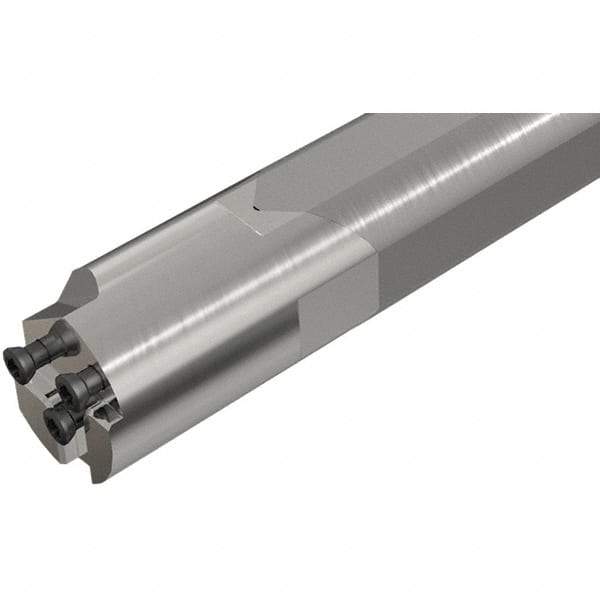 Iscar - 31mm Min Bore Diam, 200mm OAL, 25mm Shank Diam, GHAI-SC-GE Indexable Boring Bar - Screw Holding Method - USA Tool & Supply