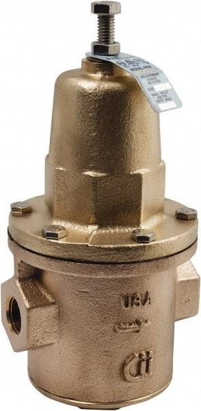 Conbraco - 400 Max psi Direct Pressure Reducing Valve - 3" Female NPT Connection, 19.07" High x 10.38" Wide, 25 to 75 psi Reduced Pressure Range - USA Tool & Supply