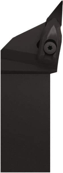 Seco - DVJN, Left Hand Cut, 93° Lead Angle, 1" Shank Height x 1" Shank Width, Negative Rake Indexable Turning Toolholder - 5" OAL, VNMG 332 Insert Compatibility, Series Dual Clamp - USA Tool & Supply