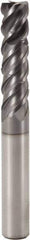 Seco - 8mm, 4 Flute, Single End, Solid Carbide, Corner Chamfer End Mill - 75mm OAL, 48° Helix, Right Hand Flute, 32mm LOC, Right Hand Cut - USA Tool & Supply