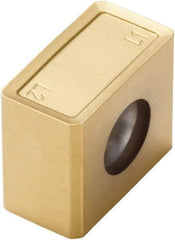 Seco - LNHQ140740 M11 Grade F40M Carbide Milling Insert - TiAlN/TiN Finish, 0.295" Thick, 0.157" Corner Radius - USA Tool & Supply