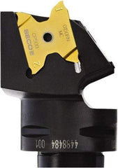 Seco - System Size C4, Left Hand Cut, 0.2559" Max Depth of Cut, 0.1181" Max Width of Cut, Modular Cutoff Cutting Unit Head - X4GK25.. Insert Style, 2.3622" Head Length, 1.063" Center to Cutting Edge, Series Jetstream, Seco-Capto - USA Tool & Supply