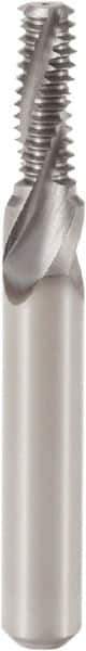 Seco - M20x2.50 Metric Coarse, 0.623" Cutting Diam, 4 Flute, Solid Carbide Helical Flute Thread Mill - Internal Thread, 1.575" LOC, 4-1/4" OAL, 20mm Shank Diam - Exact Industrial Supply