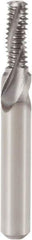 Seco - M12x1.75 Metric Coarse, 0.37" Cutting Diam, 3 Flute, Solid Carbide Helical Flute Thread Mill - Internal Thread, 1" LOC, 3.11" OAL, 12mm Shank Diam - USA Tool & Supply