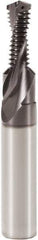 Seco - M8x1.20 Metric Coarse, 0.254" Cutting Diam, 2 Flute, Solid Carbide Helical Flute Thread Mill - Internal Thread, 2.913" OAL, 10mm Shank Diam - USA Tool & Supply