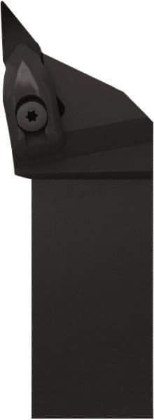 Seco - DVJN, Right Hand Cut, 93° Lead Angle, 1" Shank Height x 1" Shank Width, Negative Rake Indexable Turning Toolholder - 5" OAL, VNMG 332 Insert Compatibility, Series Dual Clamp - USA Tool & Supply