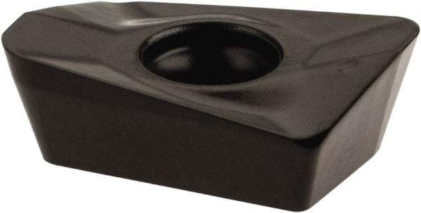 Seco - XOMX10T312 M09 Grade T350M Carbide Milling Insert - TiCN/Al2O3 Finish, 0.151" Thick, 0.27" Inscribed Circle - USA Tool & Supply