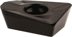 Seco - XOMX10T312 M09 Grade T350M Carbide Milling Insert - TiCN/Al2O3 Finish, 0.151" Thick, 0.27" Inscribed Circle - USA Tool & Supply