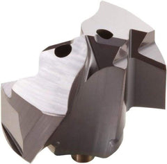 Seco - Series SD400, 14.2mm Diam 140° Replaceable Drill Tip - Carbide, Uncoated, Through Coolant - USA Tool & Supply