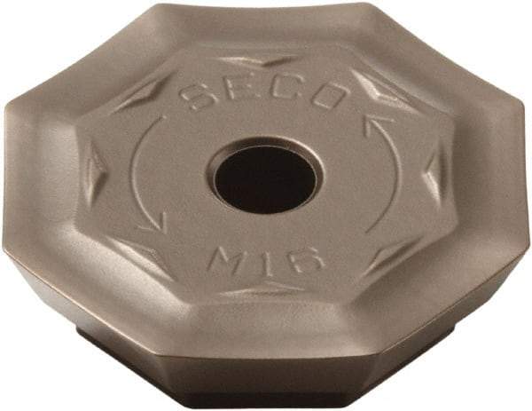 Seco - OFMR070405 M15 Grade MK1500 Carbide Milling Insert - TiCN/Al2O3 Finish, 0.191" Thick, 0.709" Inscribed Circle - USA Tool & Supply