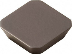 Seco - SEKN43 M18 Grade T350M Carbide Milling Insert - TiCN/Al2O3 Finish, 3/16" Thick, 1/2" Inscribed Circle - USA Tool & Supply