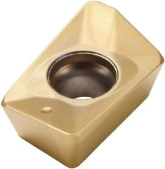 Seco - XOMX120431 M12 Grade MP3000 Carbide Milling Insert - TiAlN Finish, 0.1547" Thick, 3.1mm Corner Radius - USA Tool & Supply