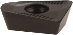 Seco - XOMX10T312 ME07 Grade T350M Carbide Milling Insert - TiCN/Al2O3 Finish, 0.151" Thick, 0.27" Inscribed Circle - USA Tool & Supply