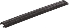 Vestil - 40" Long x 5-1/2" Wide x 3/4" High, Rubber Ramp Cable Guard - 2,200 Lb Load Limit - USA Tool & Supply