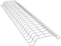 Cooper Lighting - Steel Light Fixture Wire Guard - For Use with Heavy Duty Channel Fluorescent Strip Fixtures - USA Tool & Supply