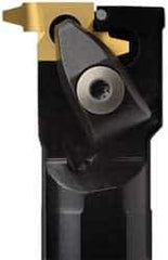 Seco - CN, Internal, Left Hand, Indexable Grooving Tool Holder - 20NL Insert Compatibility, 37mm Shank Height, 40mm Shank Width, 300mm OAL, Through Coolant - USA Tool & Supply