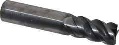 Seco - 3/4", 4 Flute, Single End, Solid Carbide, 0.03" Corner Radius End Mill - 4" OAL, 48° Helix, Right Hand Flute, 1-1/2" LOC, Right Hand Cut - USA Tool & Supply