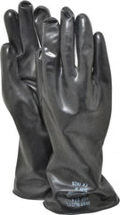 SHOWA - Size 2XL (11), 14" Long, 14 mil Thick, Butyl Chemical Resistant Gloves - USA Tool & Supply