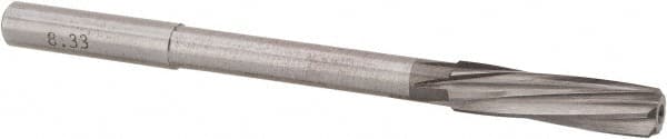Magafor - 8.3312mm Solid Carbide 6 Flute Chucking Reamer - USA Tool & Supply
