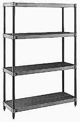 Metro - 36" Wide, 1-1/2" High, Open Shelving Shelf - Polymer, 24" Deep, Use with Metro Max I - USA Tool & Supply